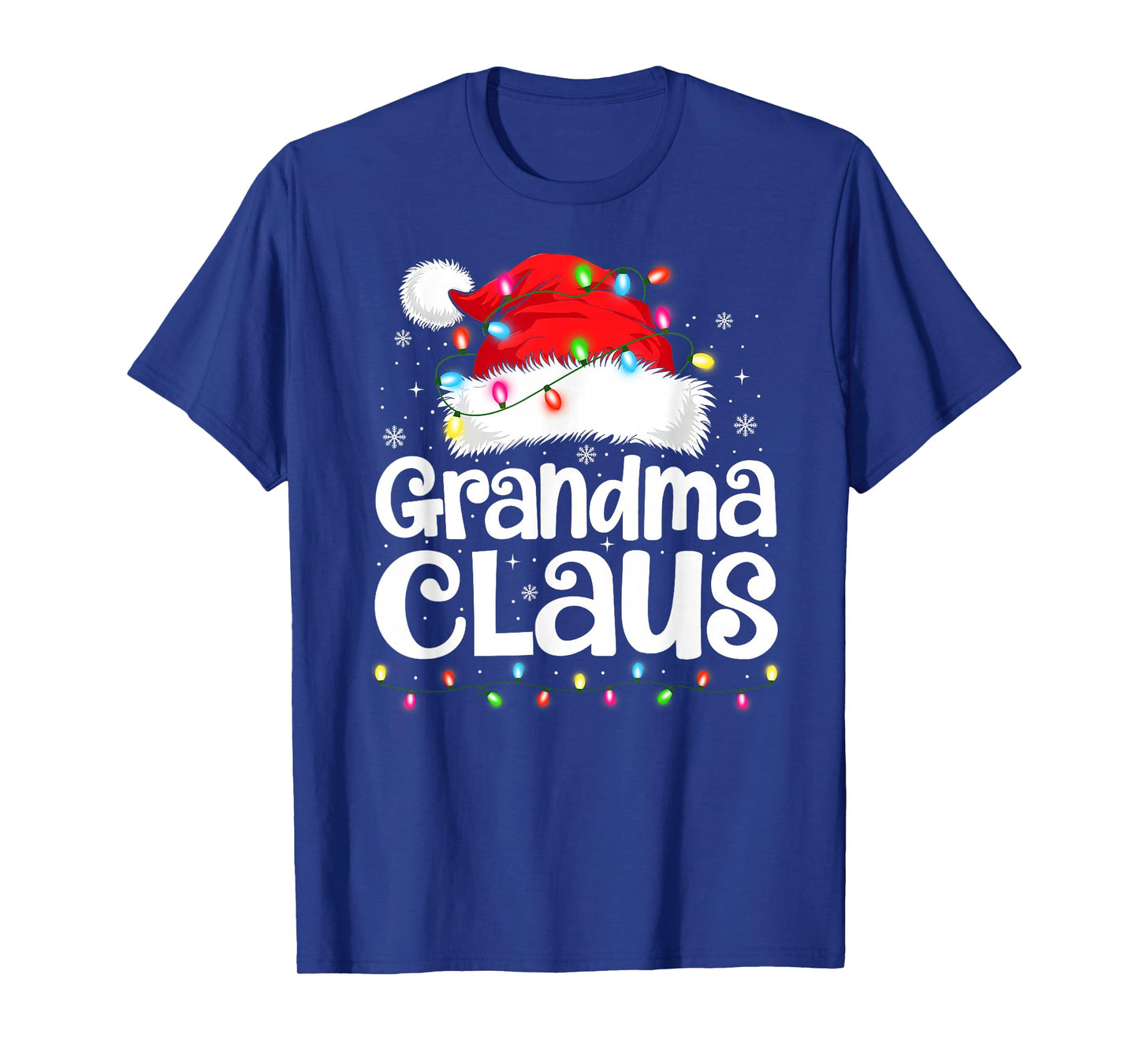 Grandma Claus Matching Family Christmas Funny Xmas Pajamas T-Shirt