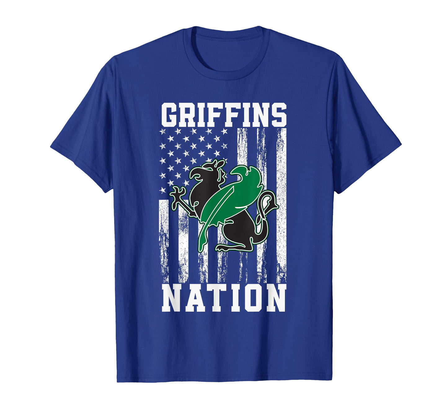 Green Fields Country Griffins Logo Nation HS T-Shirt