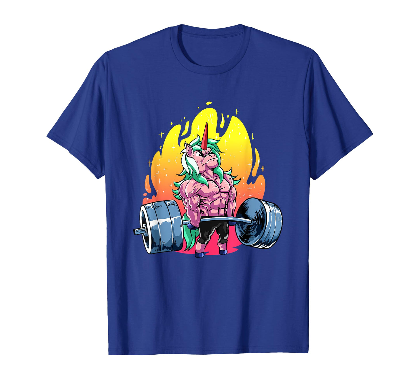 Funny Weightlifting Gift For A Unicorn loving Weightlifter T-Shirt