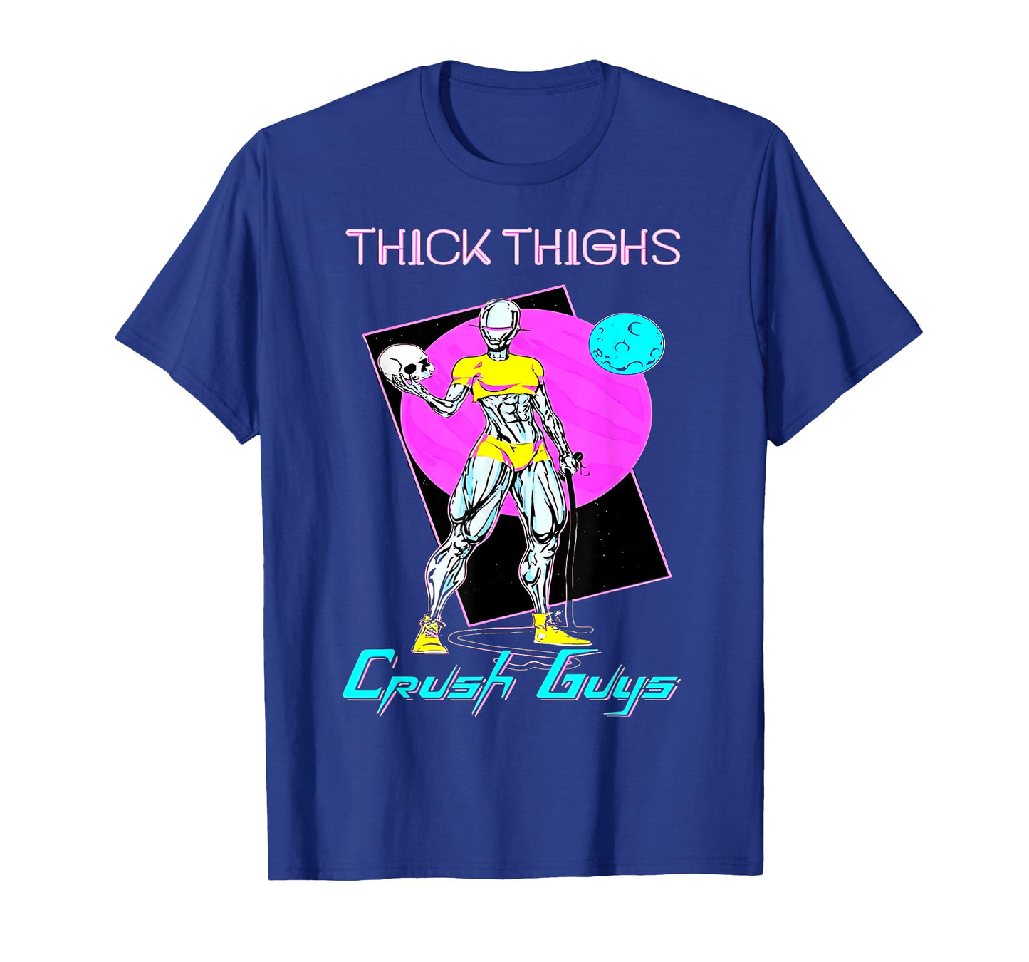 Thiick Thighs Crush Guys Weightlifting Bodybuilding Gym T-Shirt