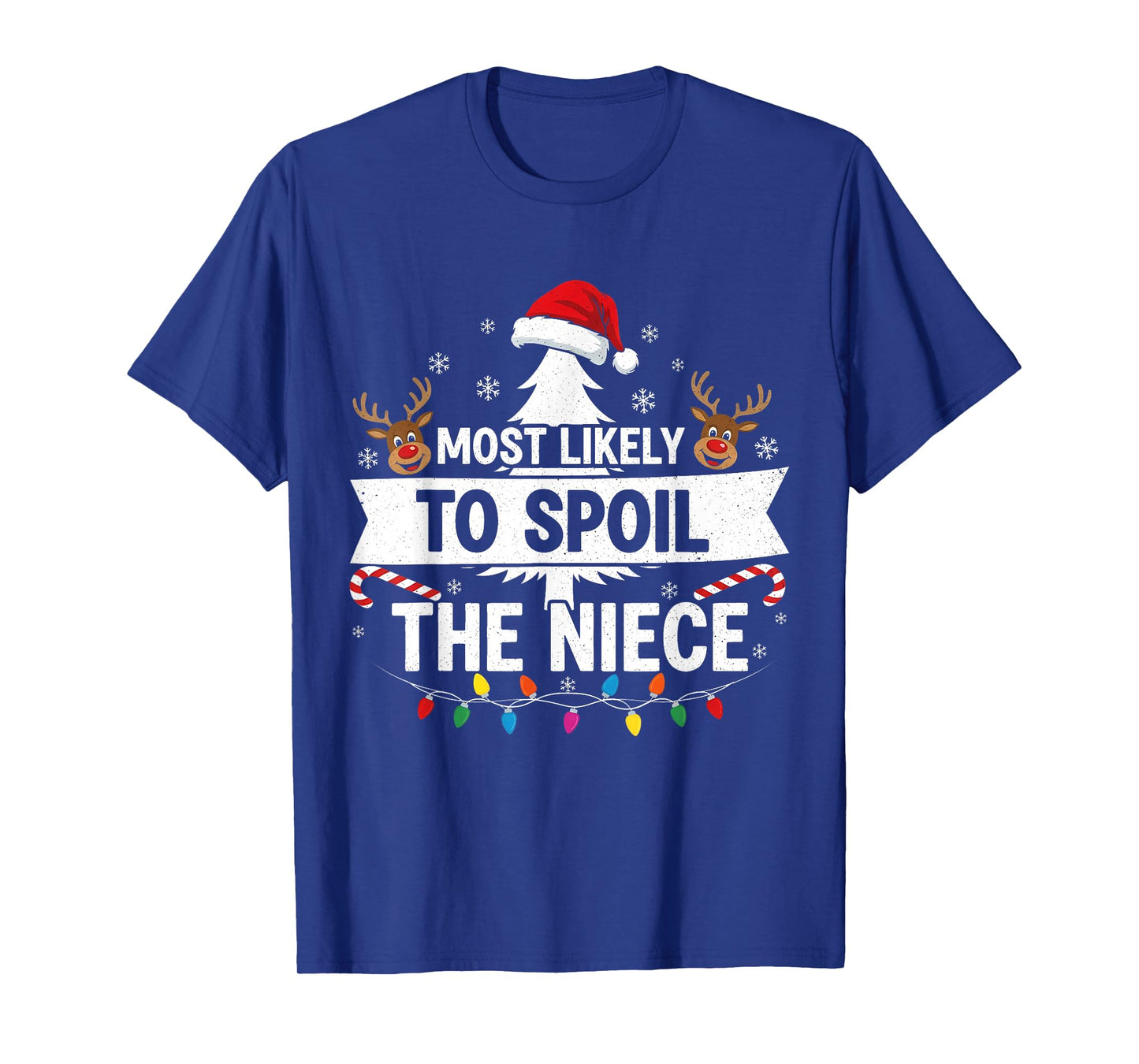 Most Likely to Spoil The Nephew Christmas Party Fun T-Shirt