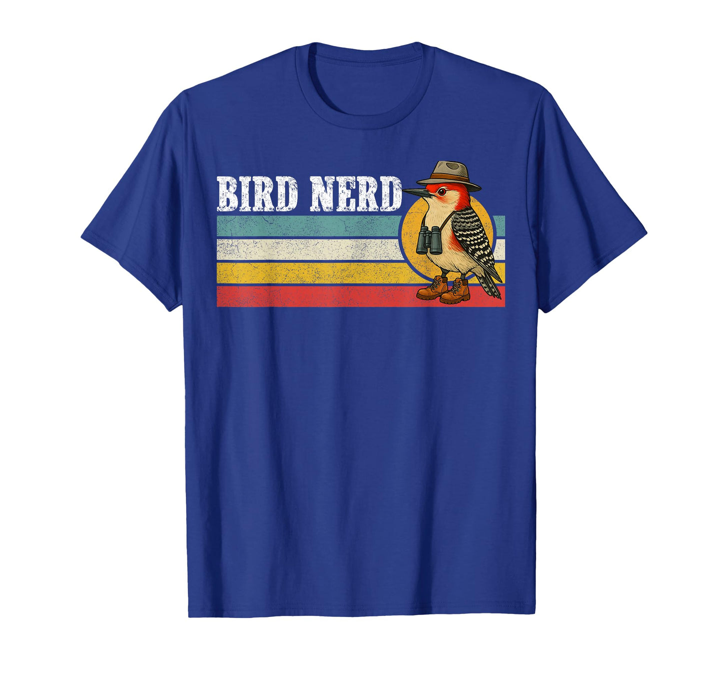 Bird Nerd Vintage Bird Lover Birding Funny Bird Watching T-Shirt