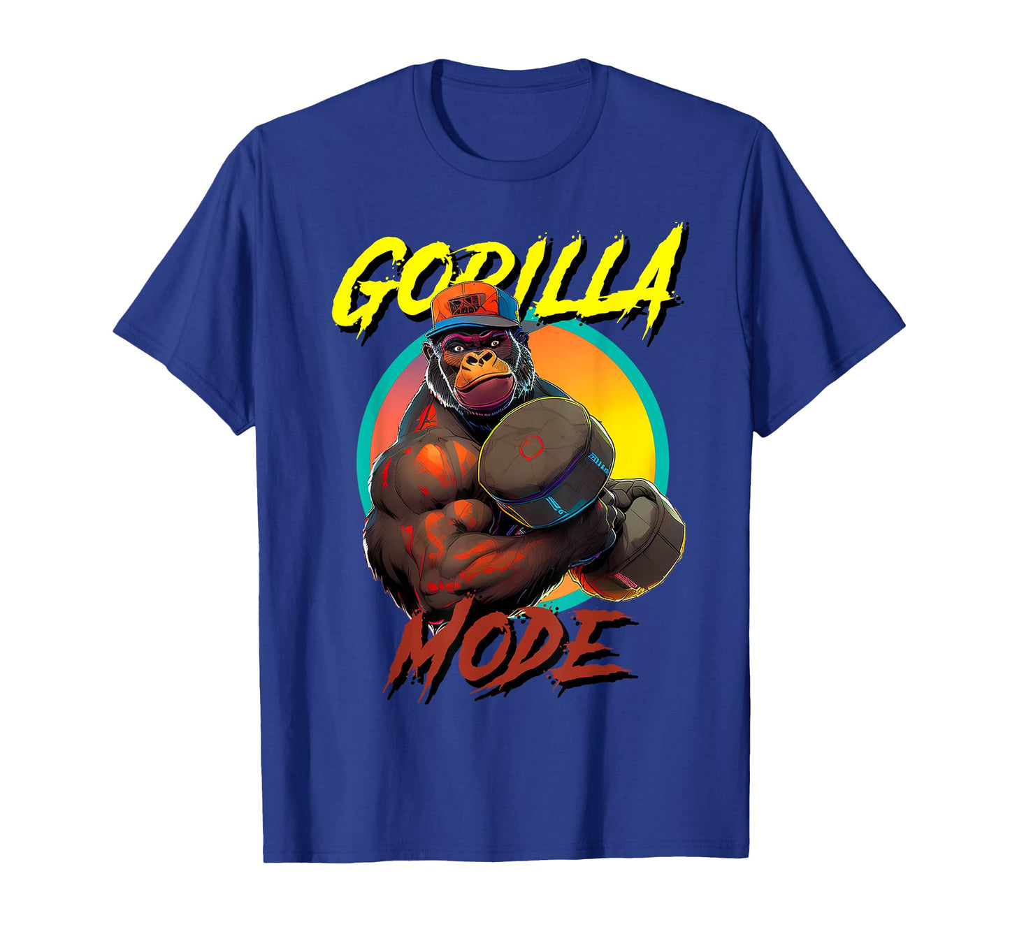 Bodybuilding Gorilla Mode workout T-Shirt