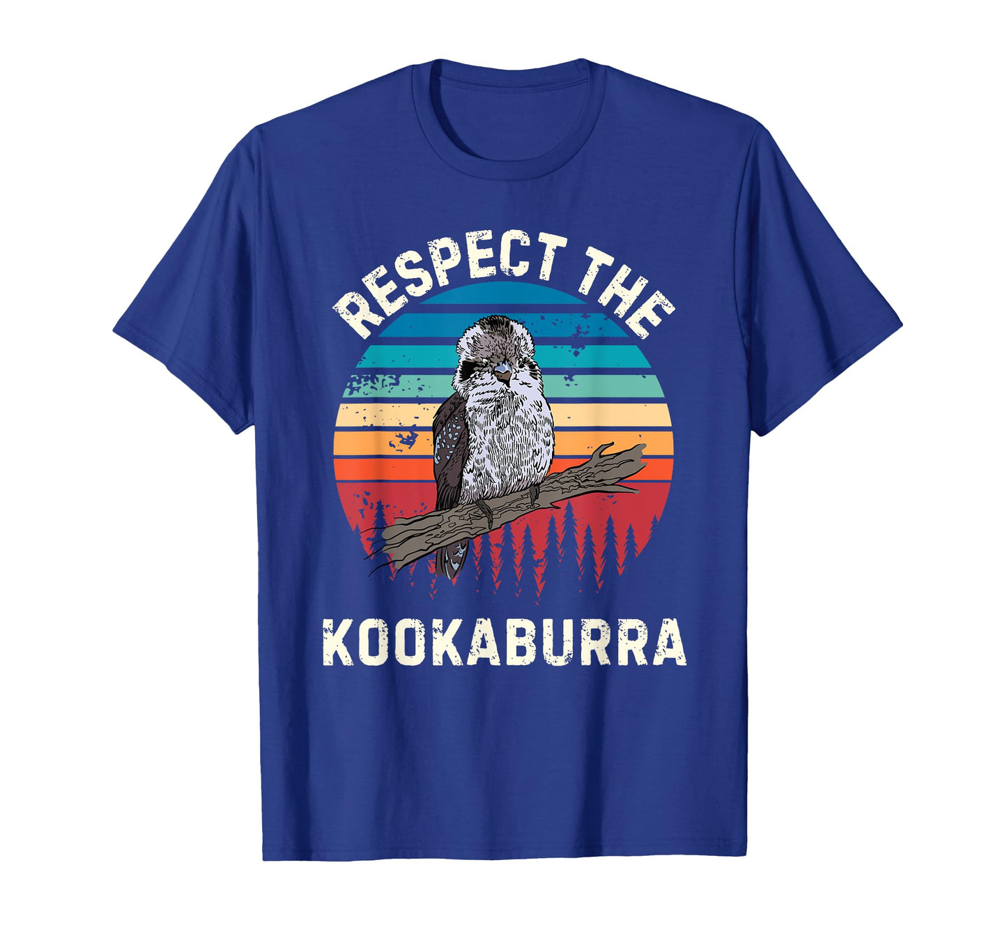 Retro Respect The Kookaburra Bird Vintage Kookaburra Lover T-Shirt