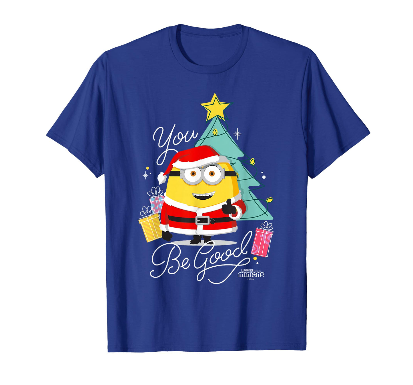 Minions You Be Good Santa Minion Holiday T-Shirt
