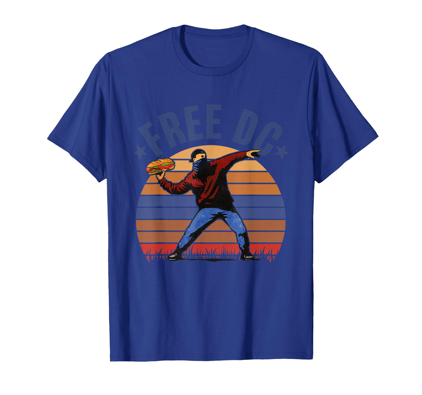 Vintage DC Sandwich Guy The Sandwich Guy Free DC T-Shirt