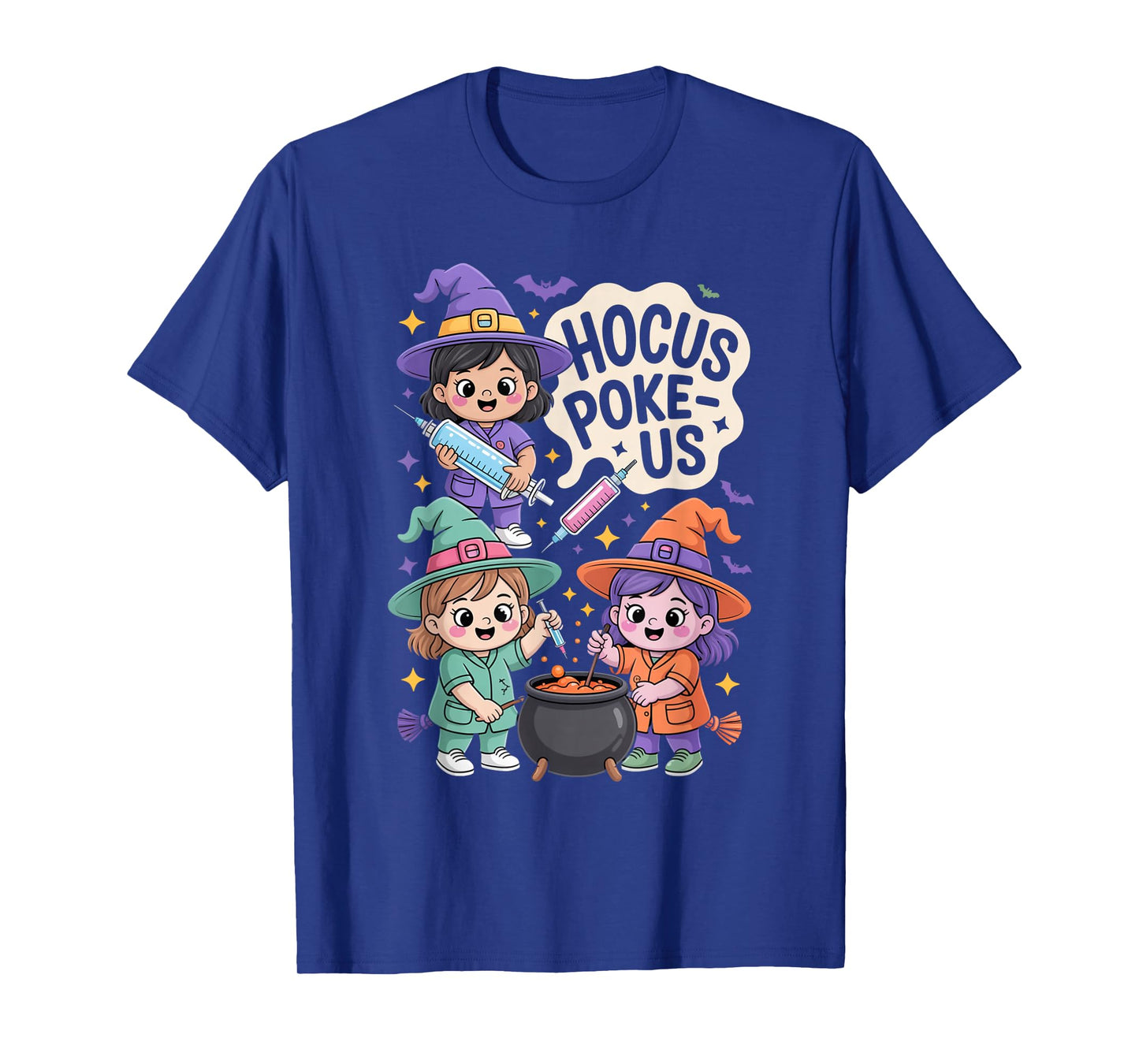 Hocus Poke-Us Nurse Witch Halloween Costume Humor T-Shirt