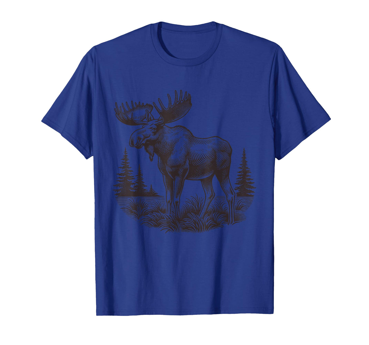 Moose Animal Vintage Moose T-Shirt