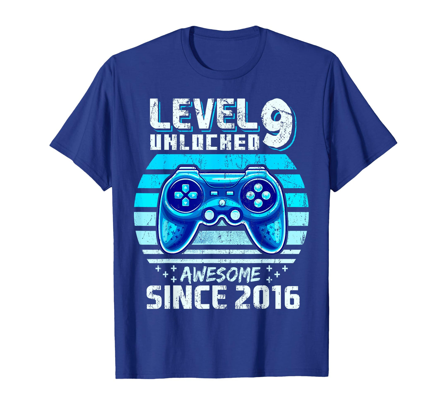 9th Birthday Boy Level 9 Gamer 9 Year Video Game Party T-Shirt