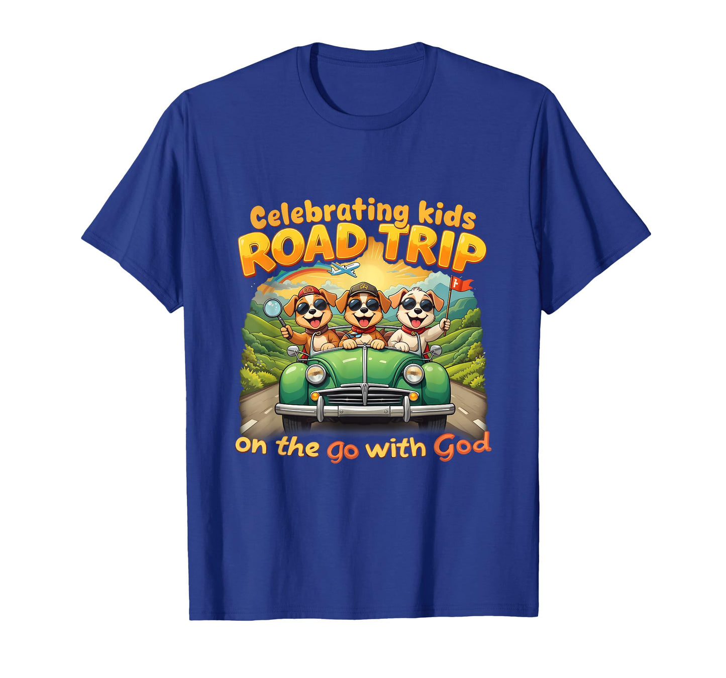 Kids On The Go Christian VBS 2025 Road Trip Celebrating T-Shirt