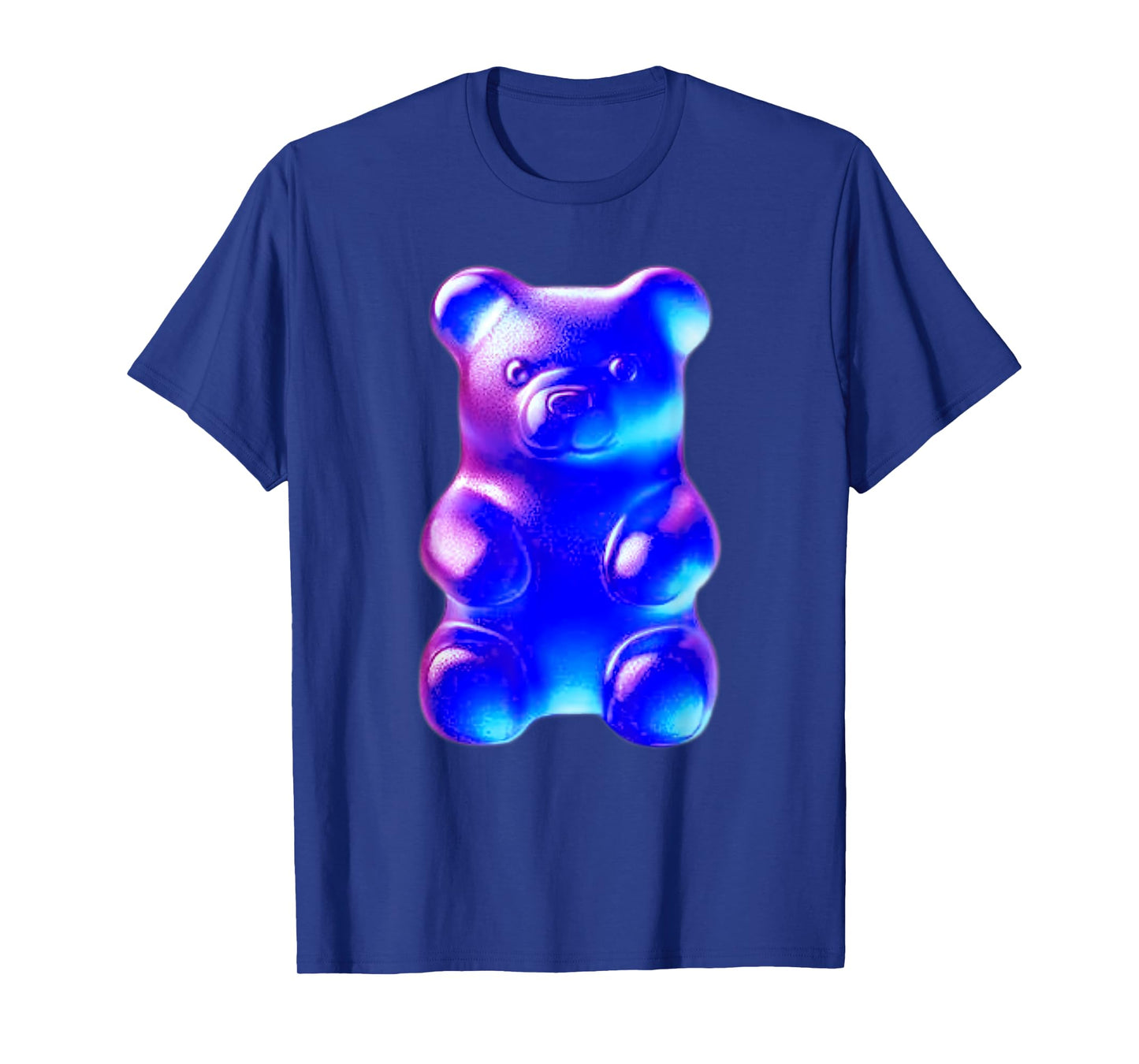 Urban Empyre Gummy Bear Candy T-Shirt - Unisex-Adults, Black, Small, Short Sleeve, Classic Fit