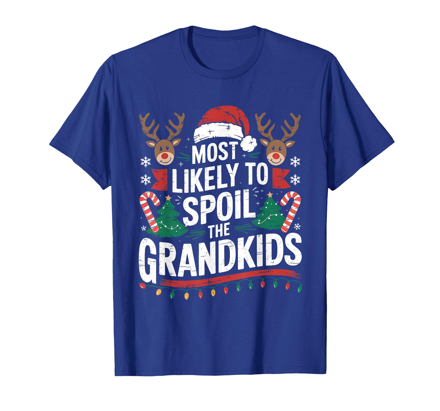 Fun Christmas Party Most Likely to Spoil The Grandkids T-Shirt
