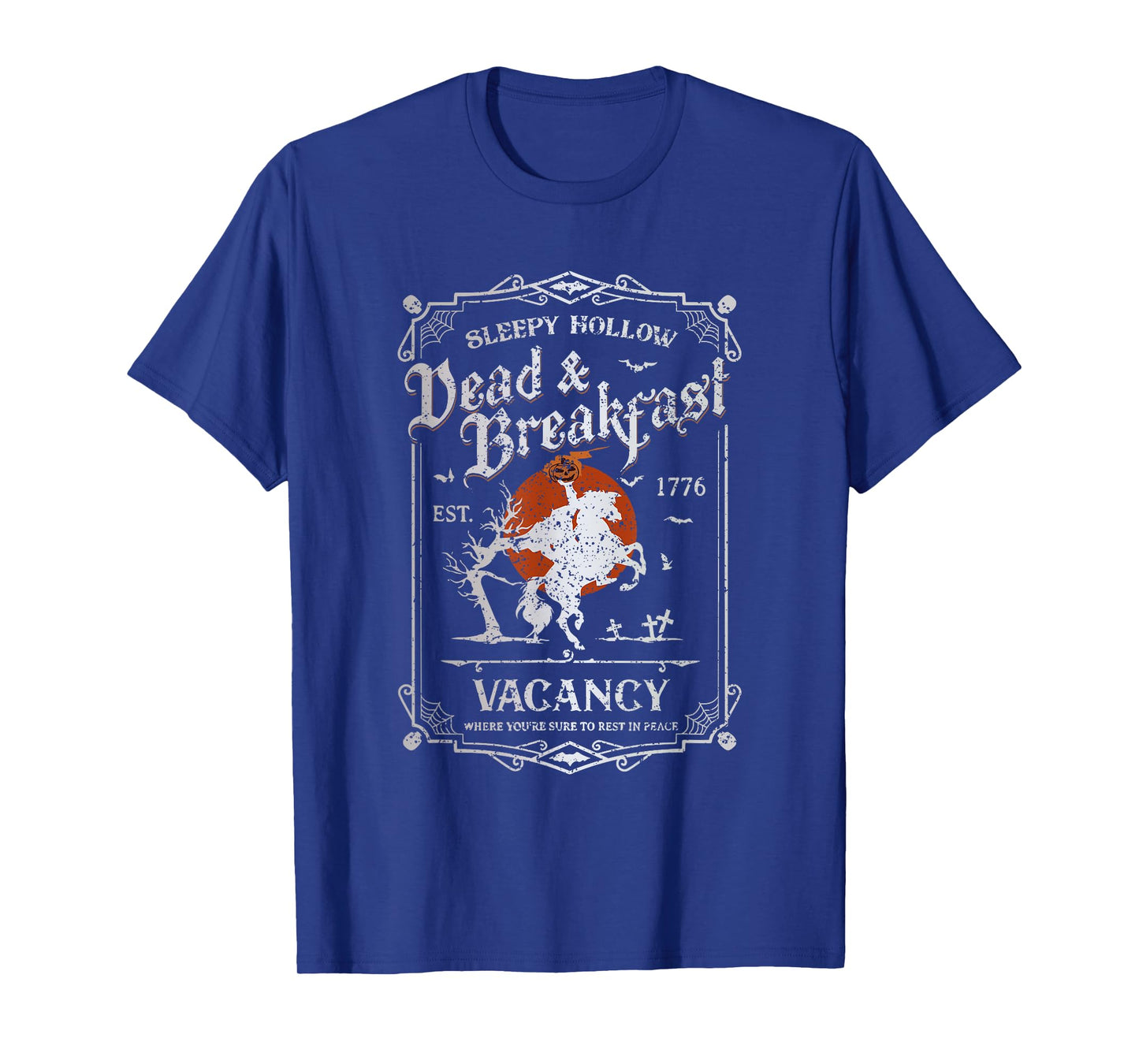 Vintage Sleepy Hollow Dead and Breakfast Headless Halloween T-Shirt