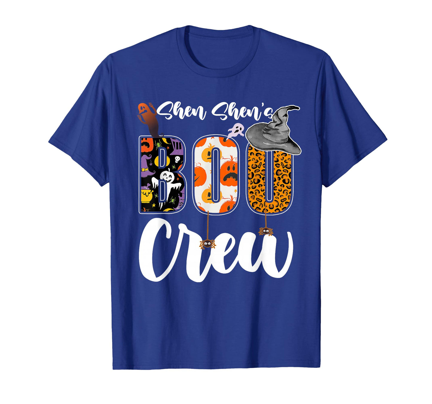 Shen Shen's Boo Crew Halloween Aunt Nephew Niece Matching T-Shirt