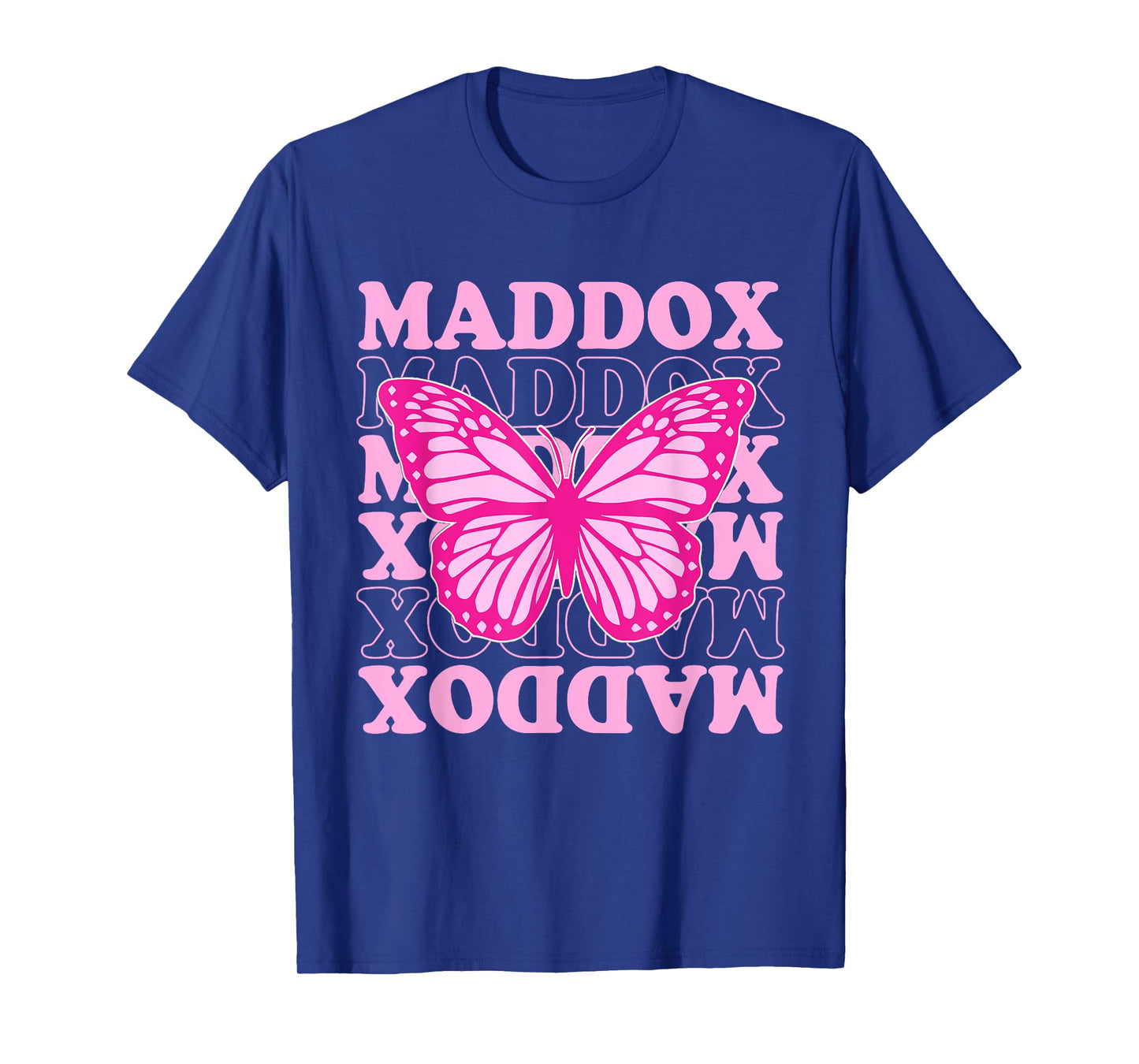 Retro Maddox First Name Personalized Maddox Groovy Vintage T-Shirt