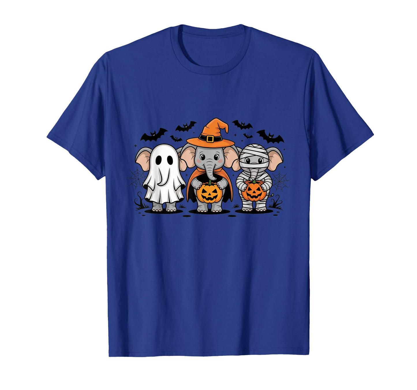 Funny Elephant Ghost Witch Mummy Halloween Costume Boys Girl T-Shirt