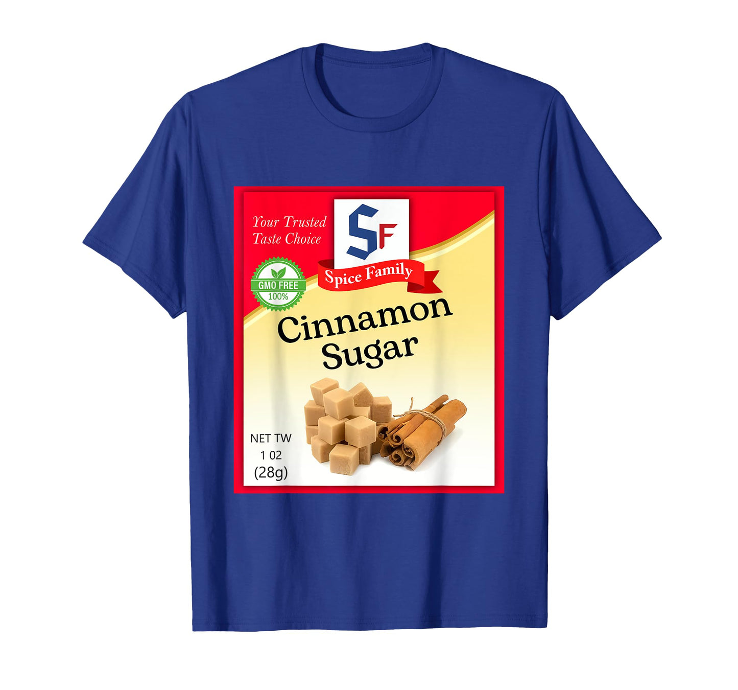 Cinnamon Sugar Condiment Holiday Spice Group Costumes T-Shirt