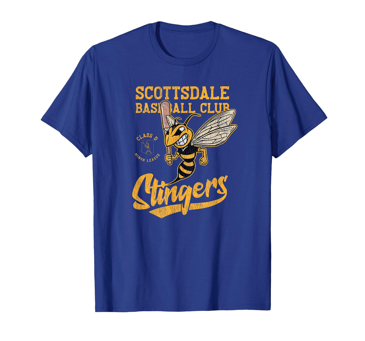 Scottsdale Stingers Retro Minor League Baseball Team T-Shirt