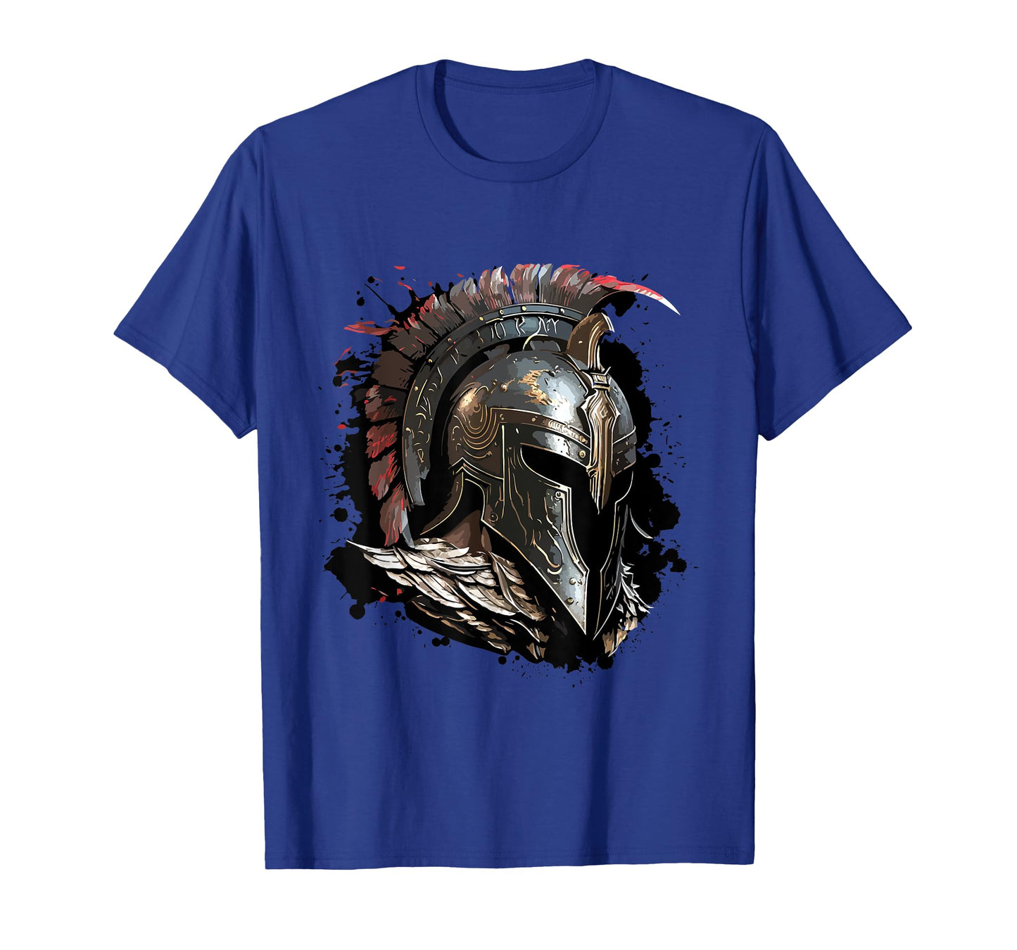 Spartan Helmet Warrior Gladiator Gym Fitness Workout T-Shirt