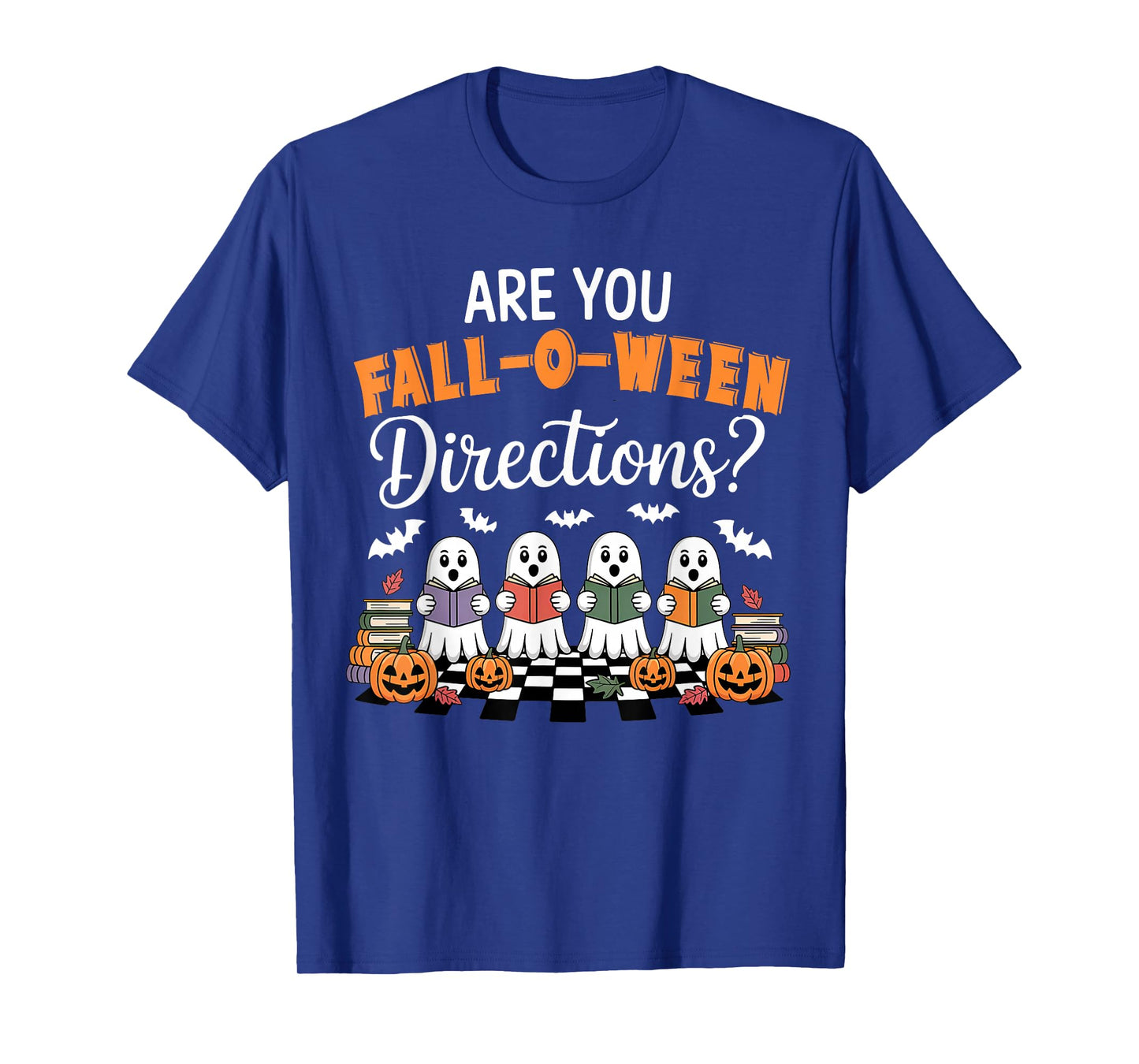 Funny Halloween Teacher Joke are You Fall O Ween Directions T-Shirt