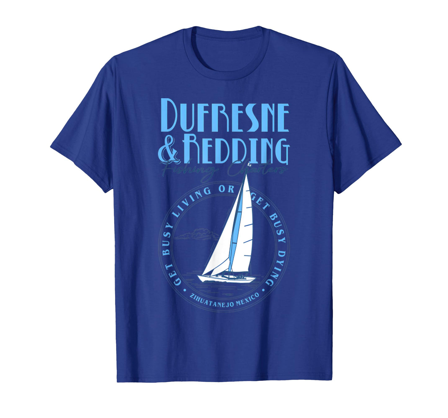Retro Vintage Dufresne And Redding Fishing Charters Lover T-Shirt