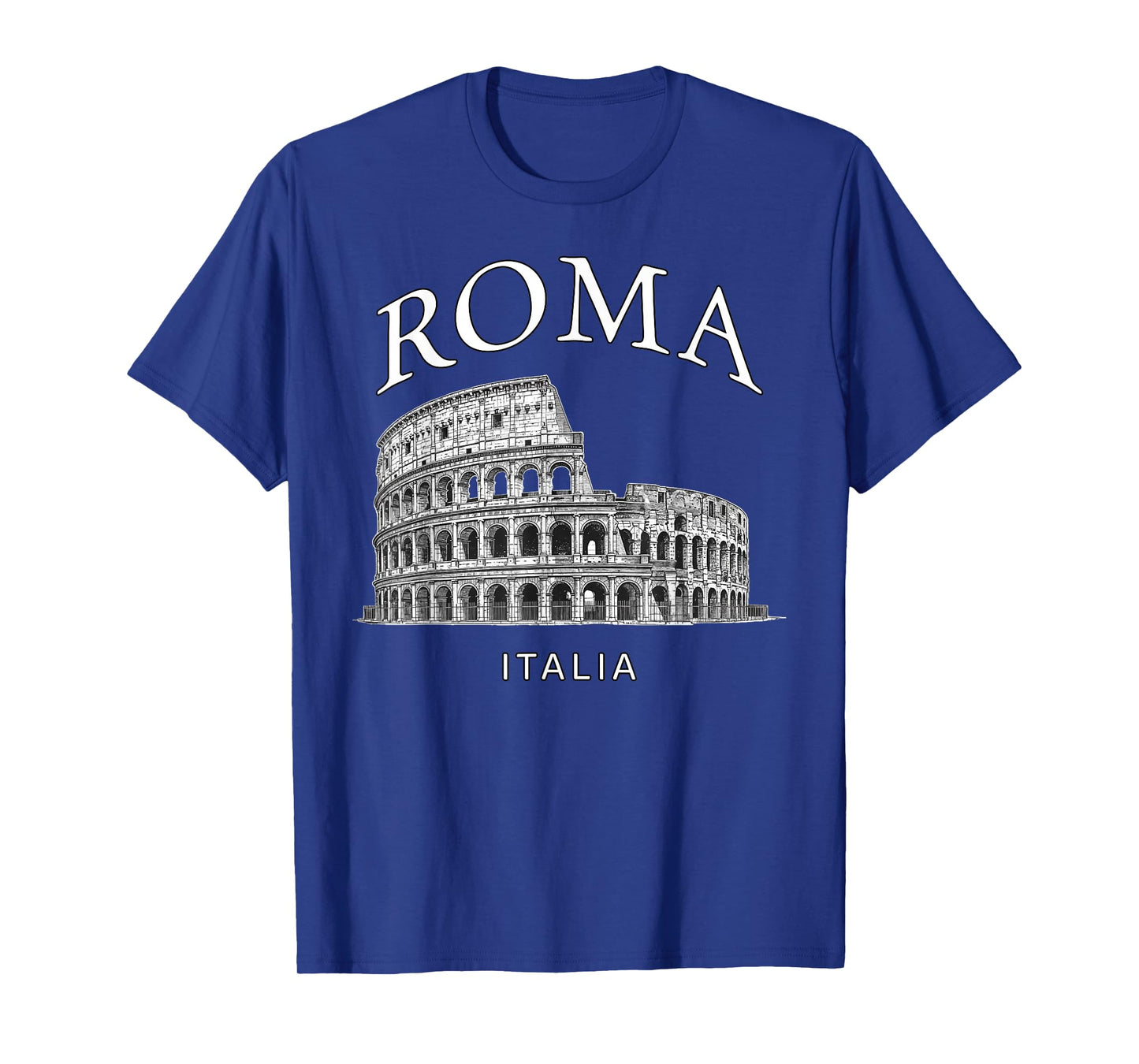 Vintage Rome Italy Tee Distressed Colosseum Souvenir T-Shirt