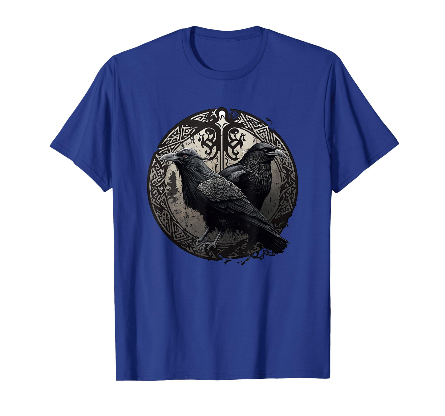 Huginn and Muninn Ravens Norse Mythology Viking Symbols T-Shirt