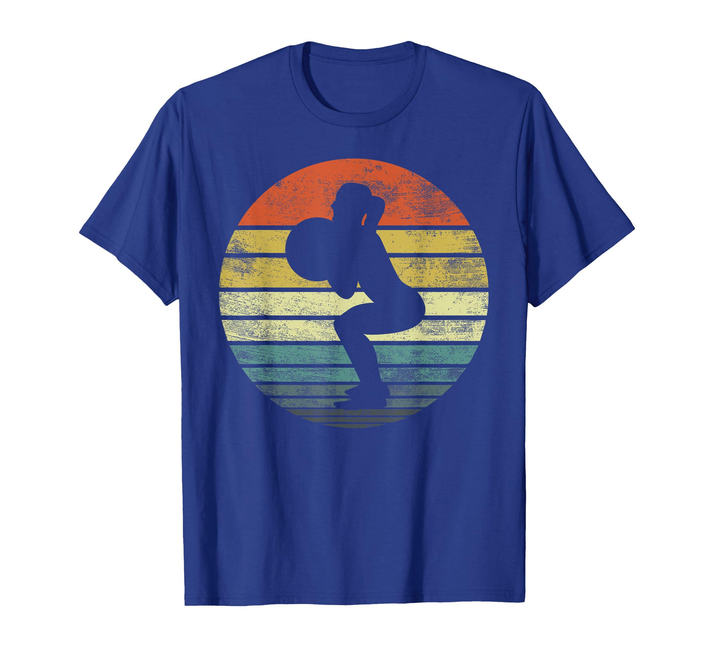 Powerlifting Gifts Weightlifting Retro Vintage Fitness Gym T-Shirt