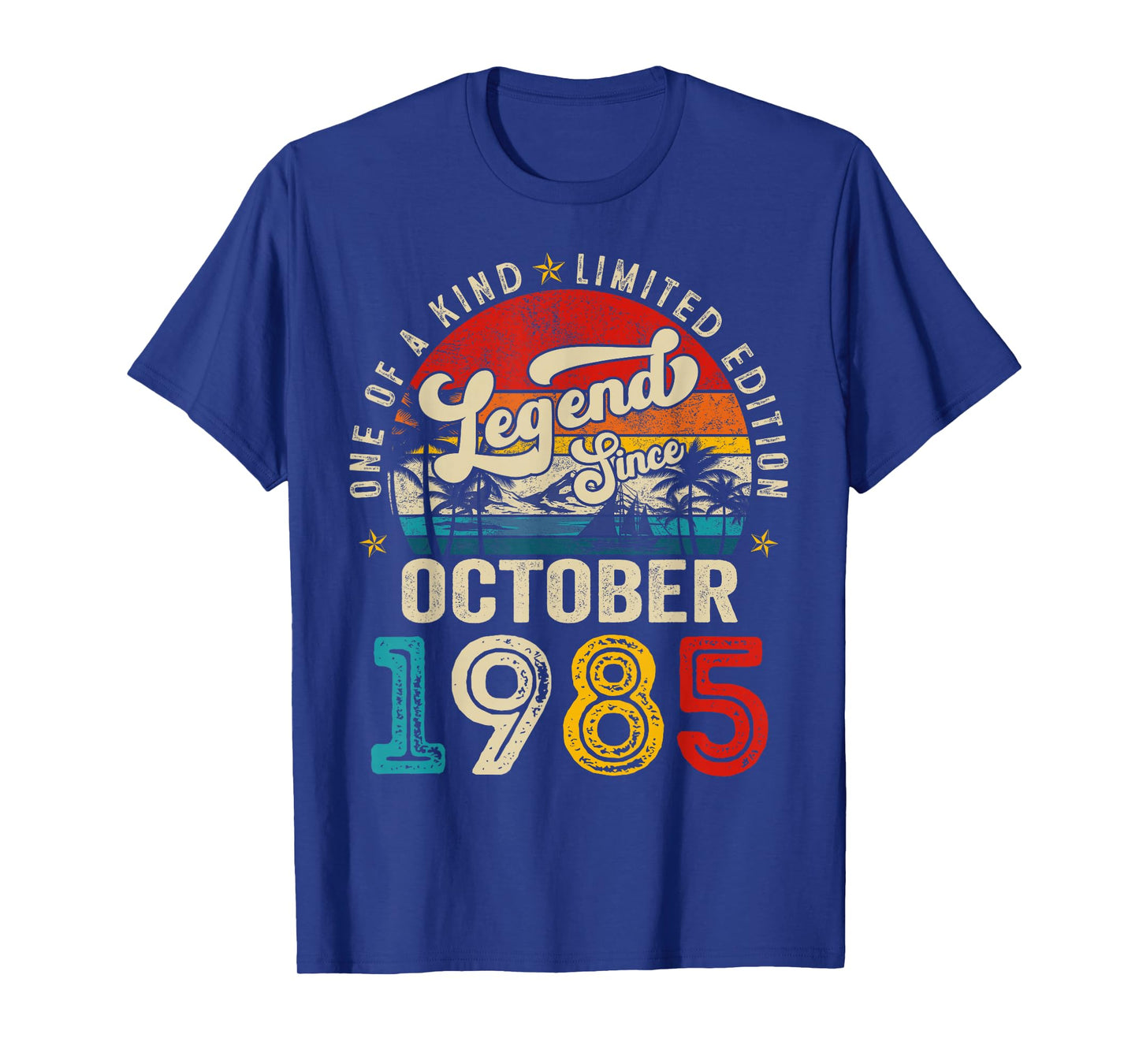 40 Years Old Legend since October 1985 40th Birthday Men Dad T-Shirt