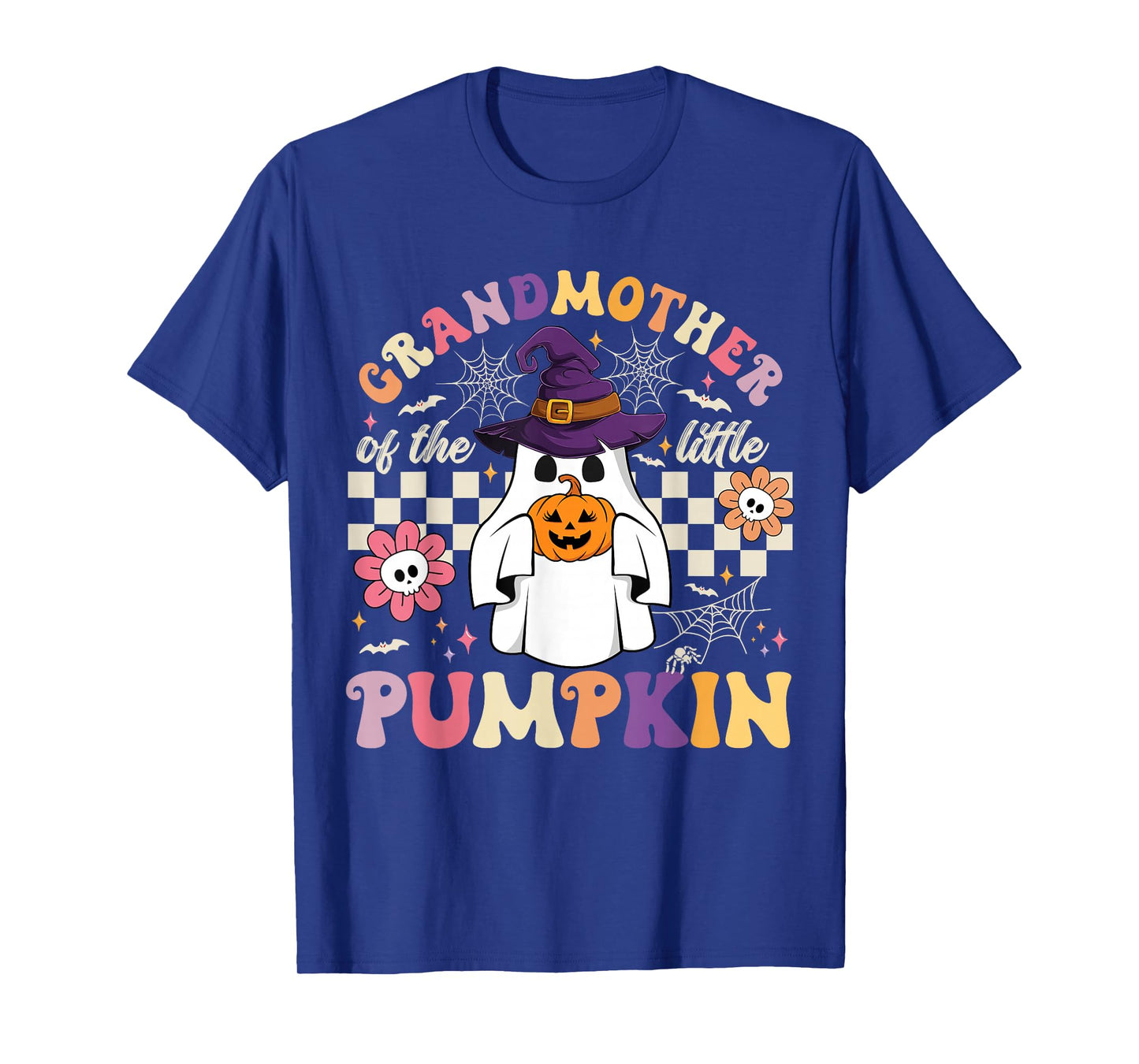 Grandmother of The Little Pumpkin Halloween Spooky Ghost T-Shirt