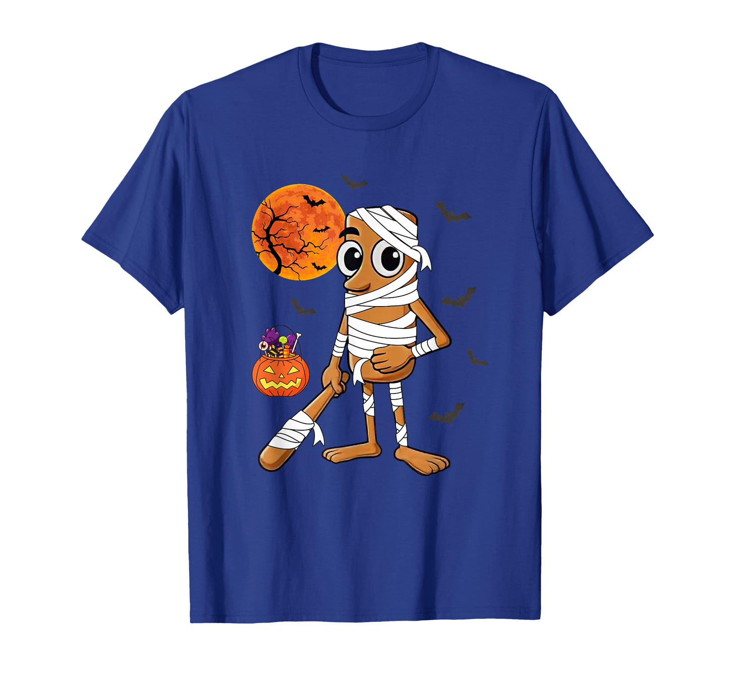 Halloween Tung Tung Tung Sahur Mummy Italian Brainrot Meme T-Shirt