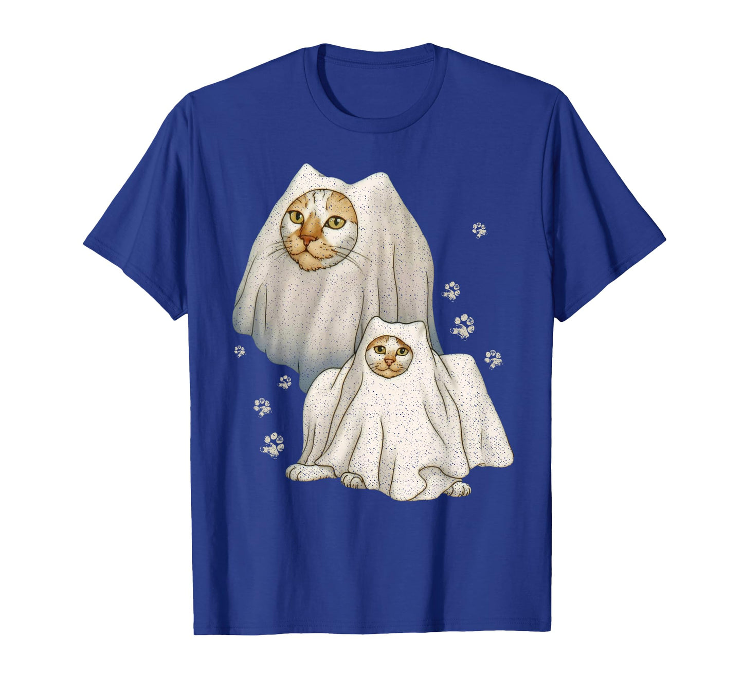 Cute Funny Wizard Cat Ghost Weird Kitten Cat Meme Halloween T-Shirt