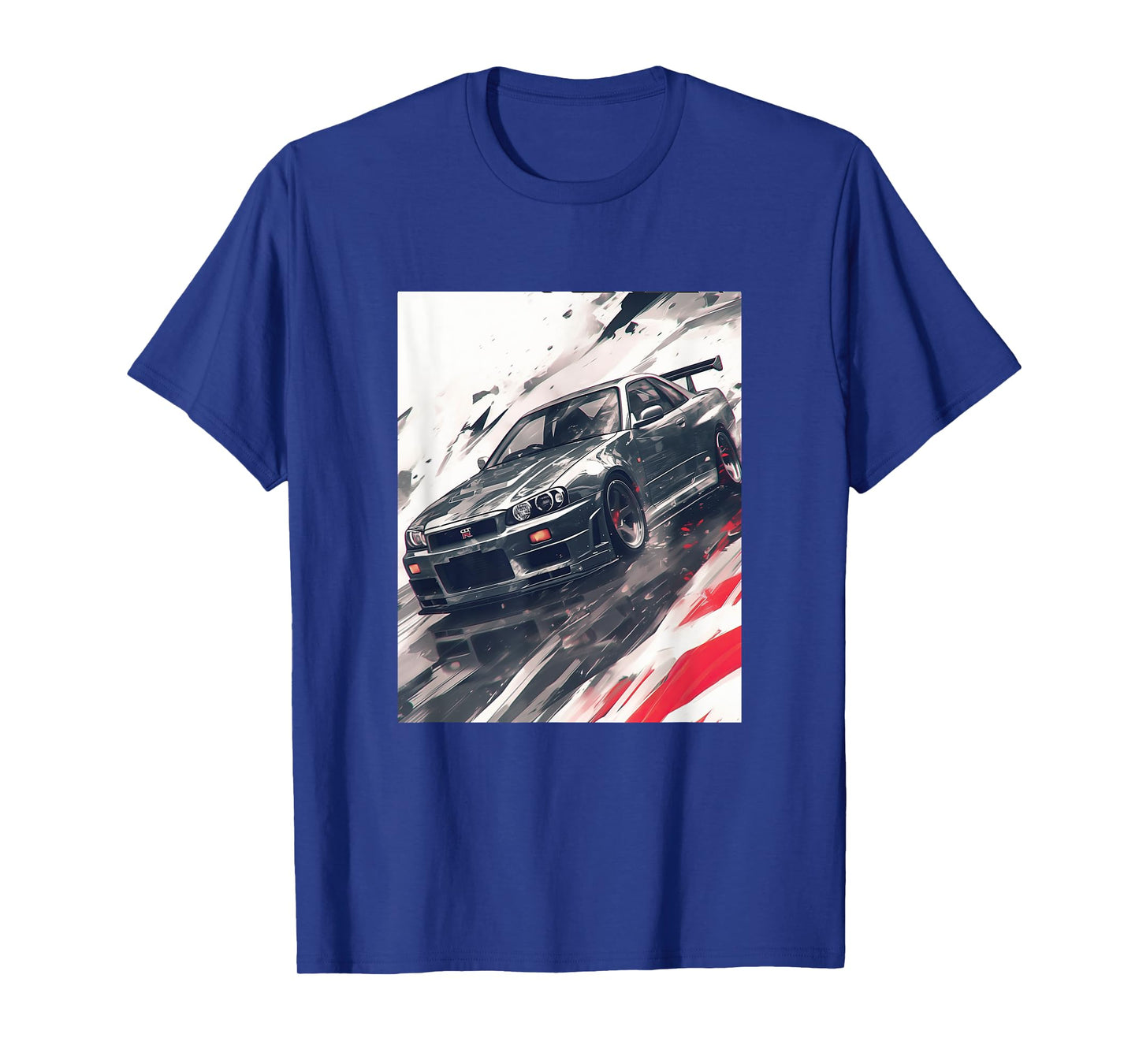Anime Style Legendary Skyline JDM Gt r 34 Design T-Shirt