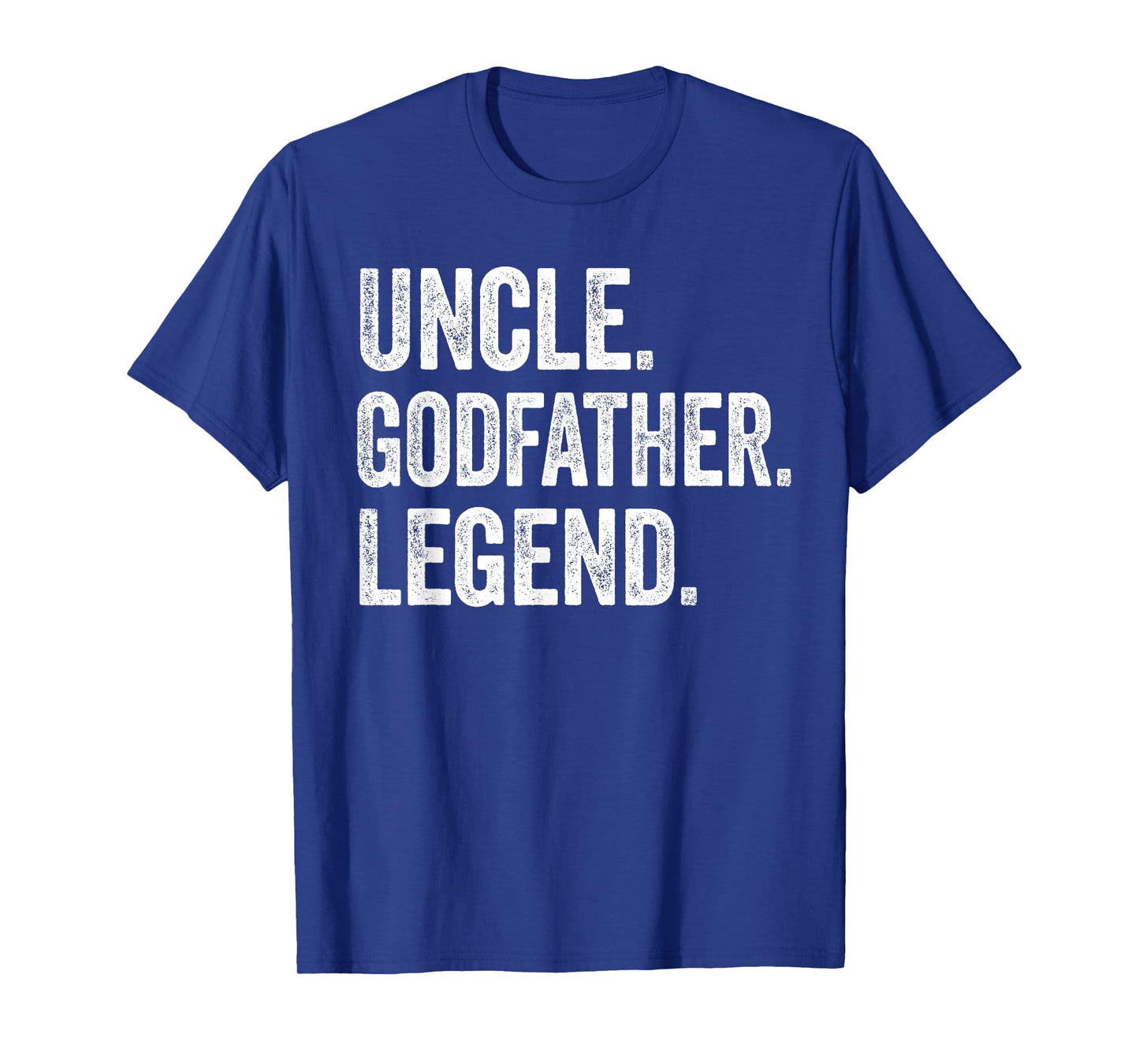 Uncle Godfather Legend - Vintage Distressed Bold Godfather T-Shirt