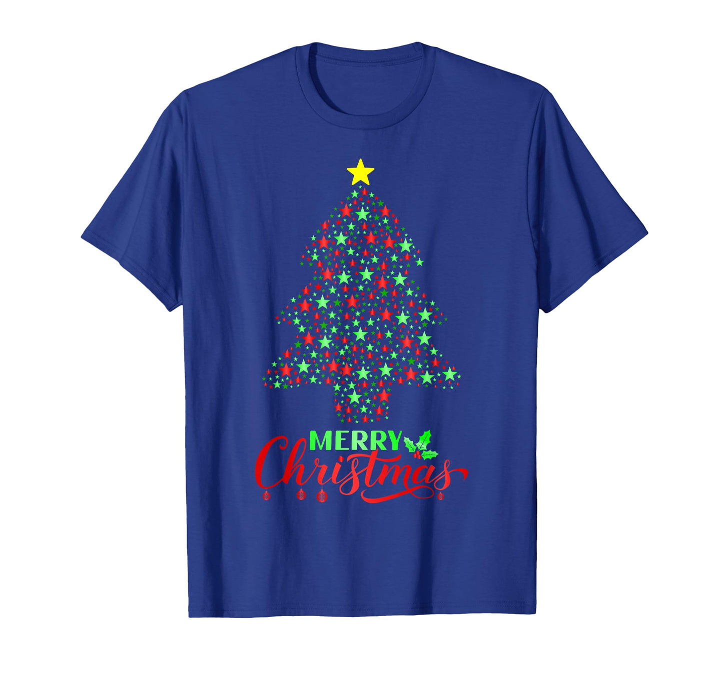 Merry Christmas Tree Matching Family Santa Holiday Xmas T-Shirt
