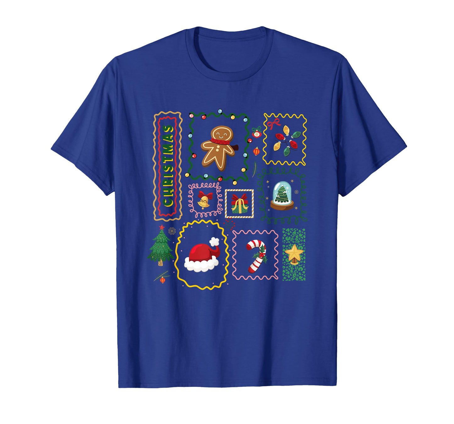 Merry Christmas Coquette Bow Santa Cozy Winter Holiday Party T-Shirt