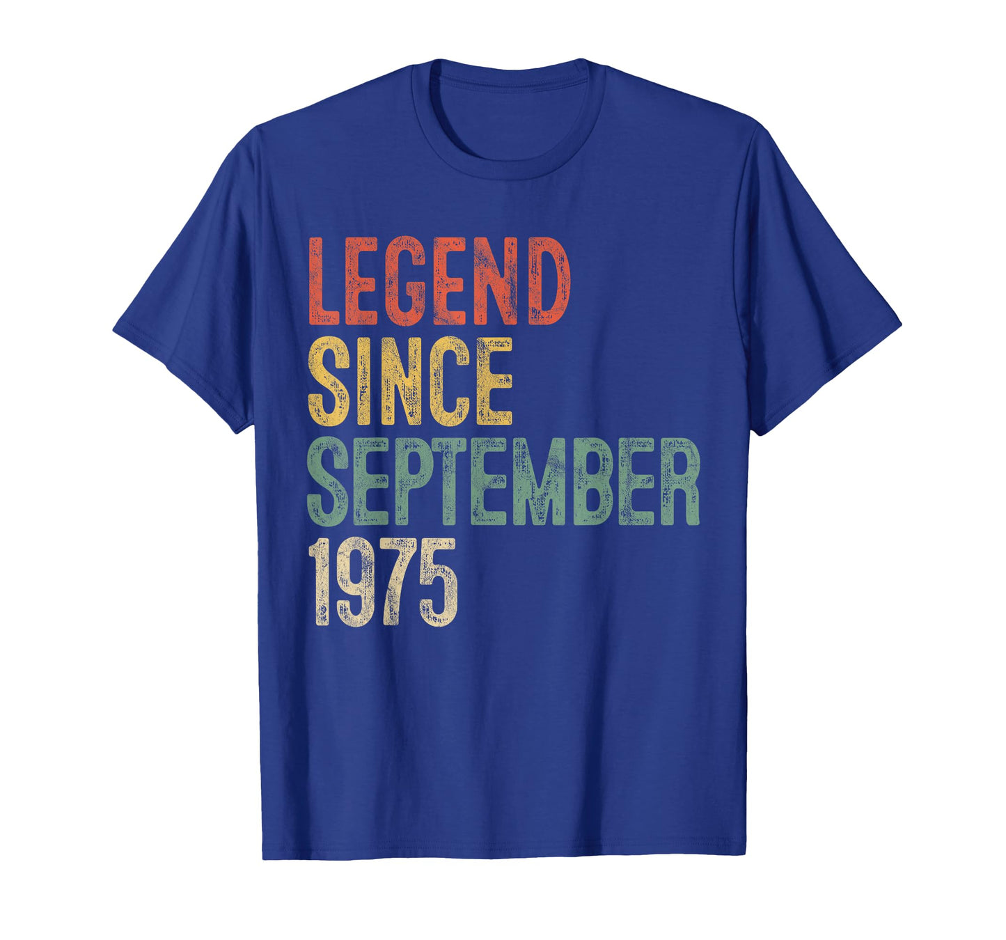 Legend 1975 50th Birthday Gifts for Men Women 50 Year Old T-Shirt