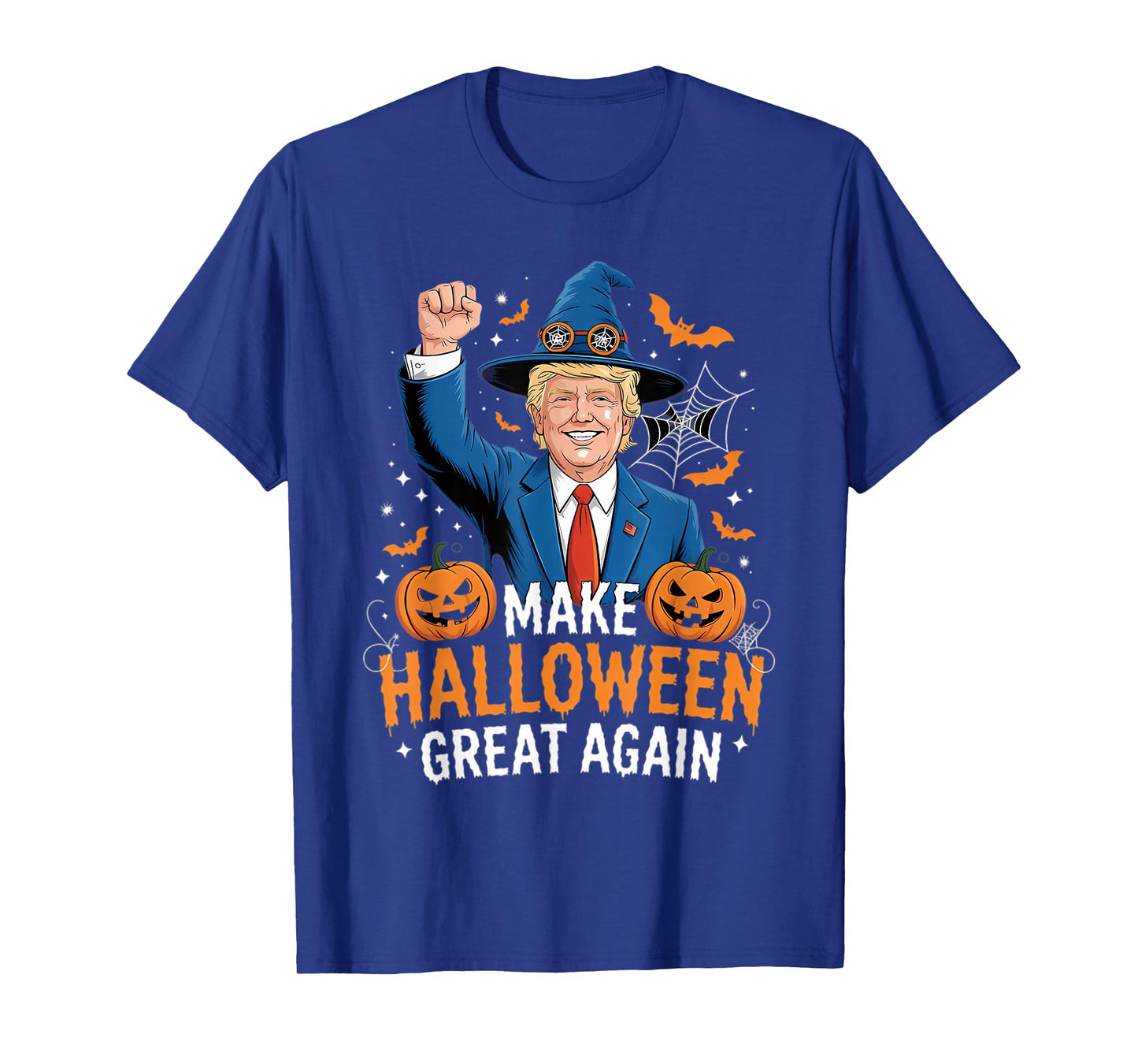 Make Halloween Great Again Funny Trump Spooky Trick Or Treat T-Shirt