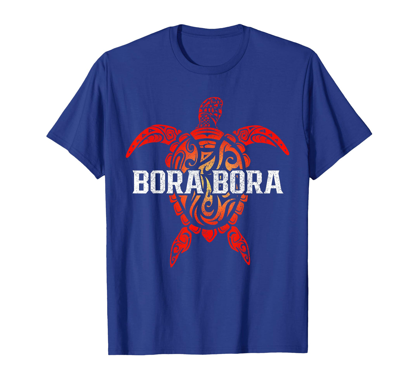 Bora Bora Tahiti French Polynesia Tribal Sea Turtle Souvenir T-Shirt