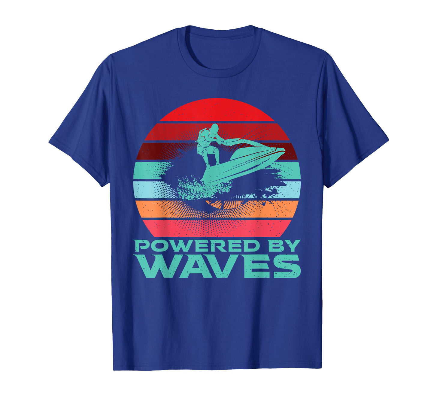 Powered by Waves Jetski T-Shirt