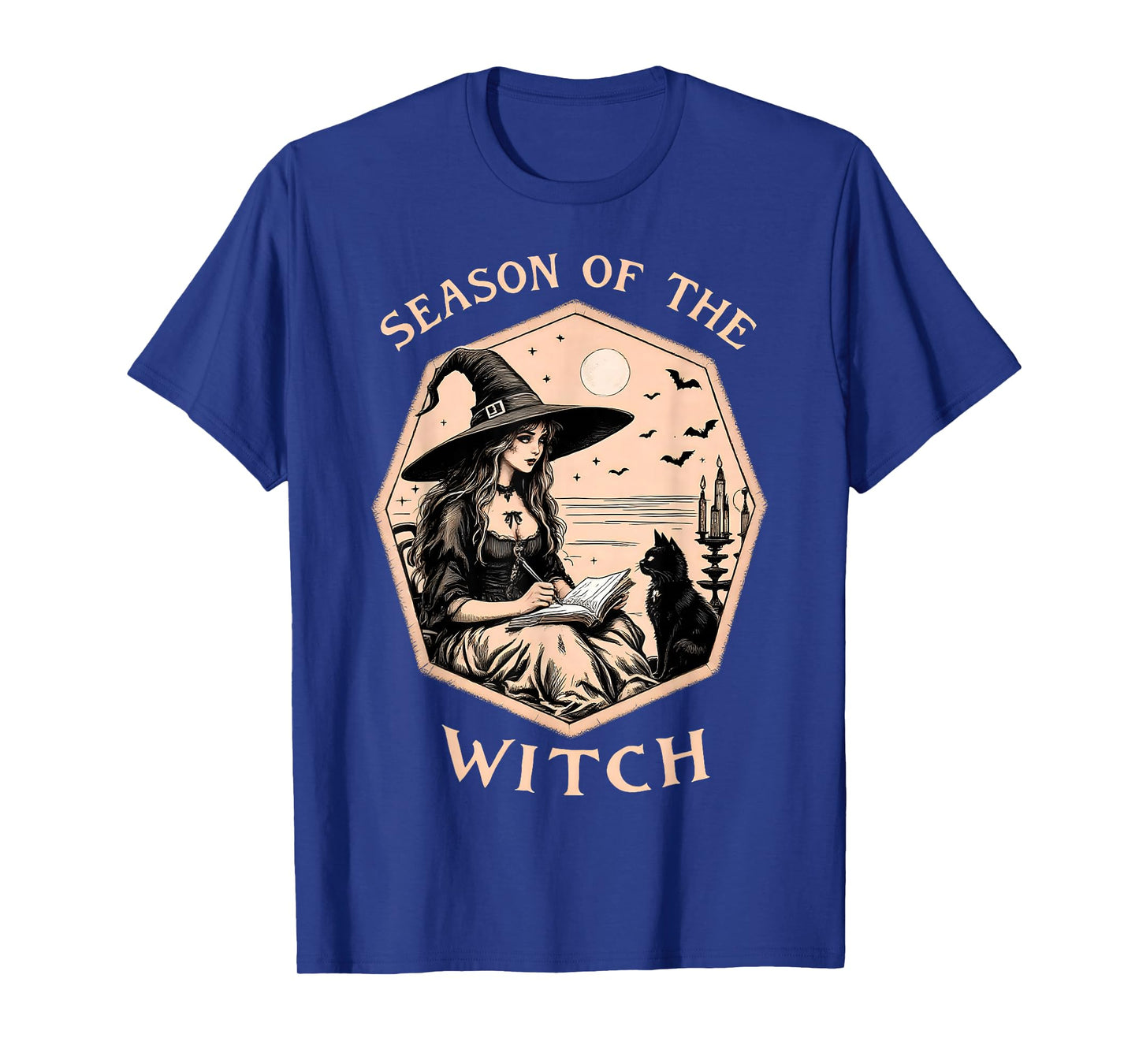 Season of The Witch Halloween Gothic Vintage Party Costume T-Shirt