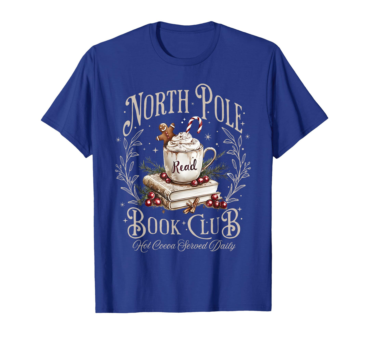 All Booked for Christmas Coquette Xmas Book Club Book Lovers T-Shirt