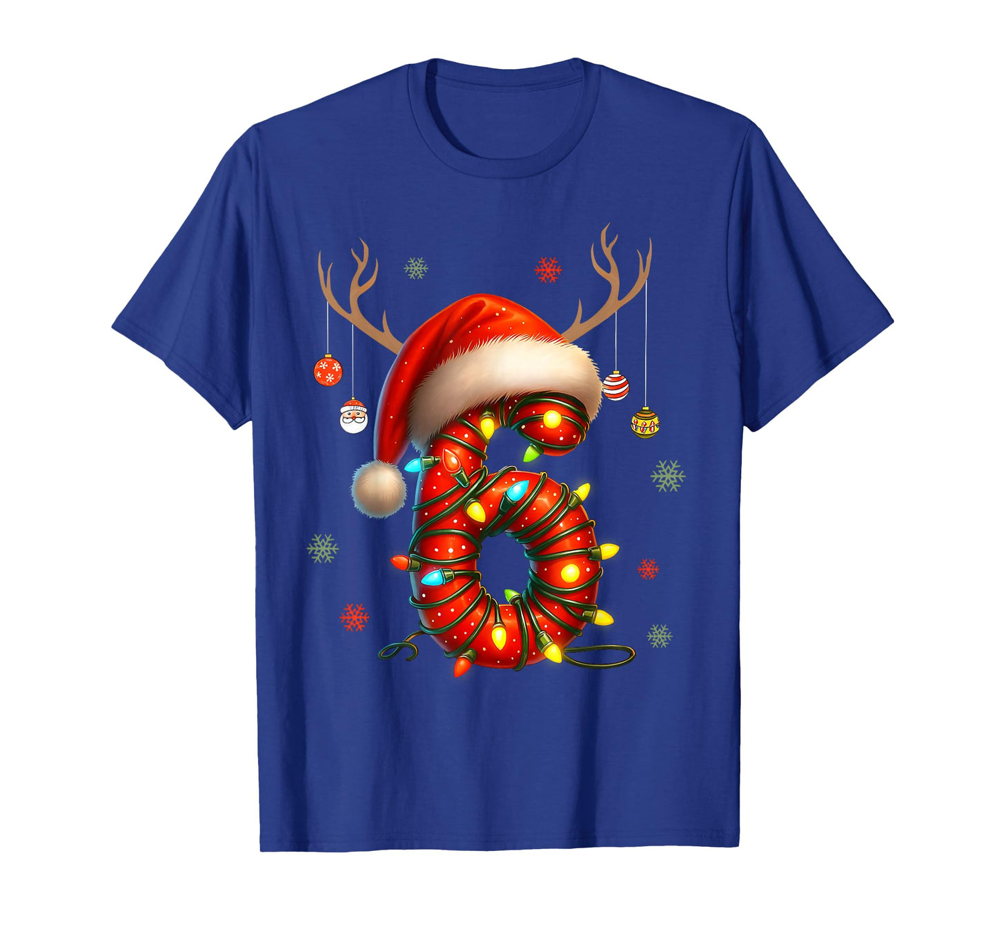 6 7 Six Seven Gen Z Alpha Merry Christmas Holiday Couples T-Shirt