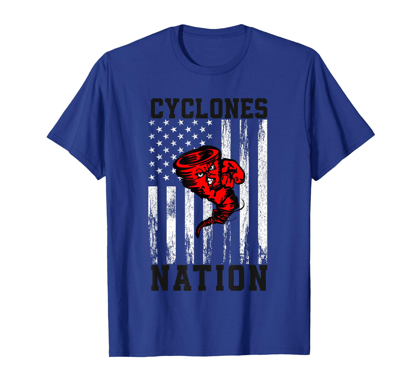 Harlan Community Cyclones Logo Nation HS T-Shirt