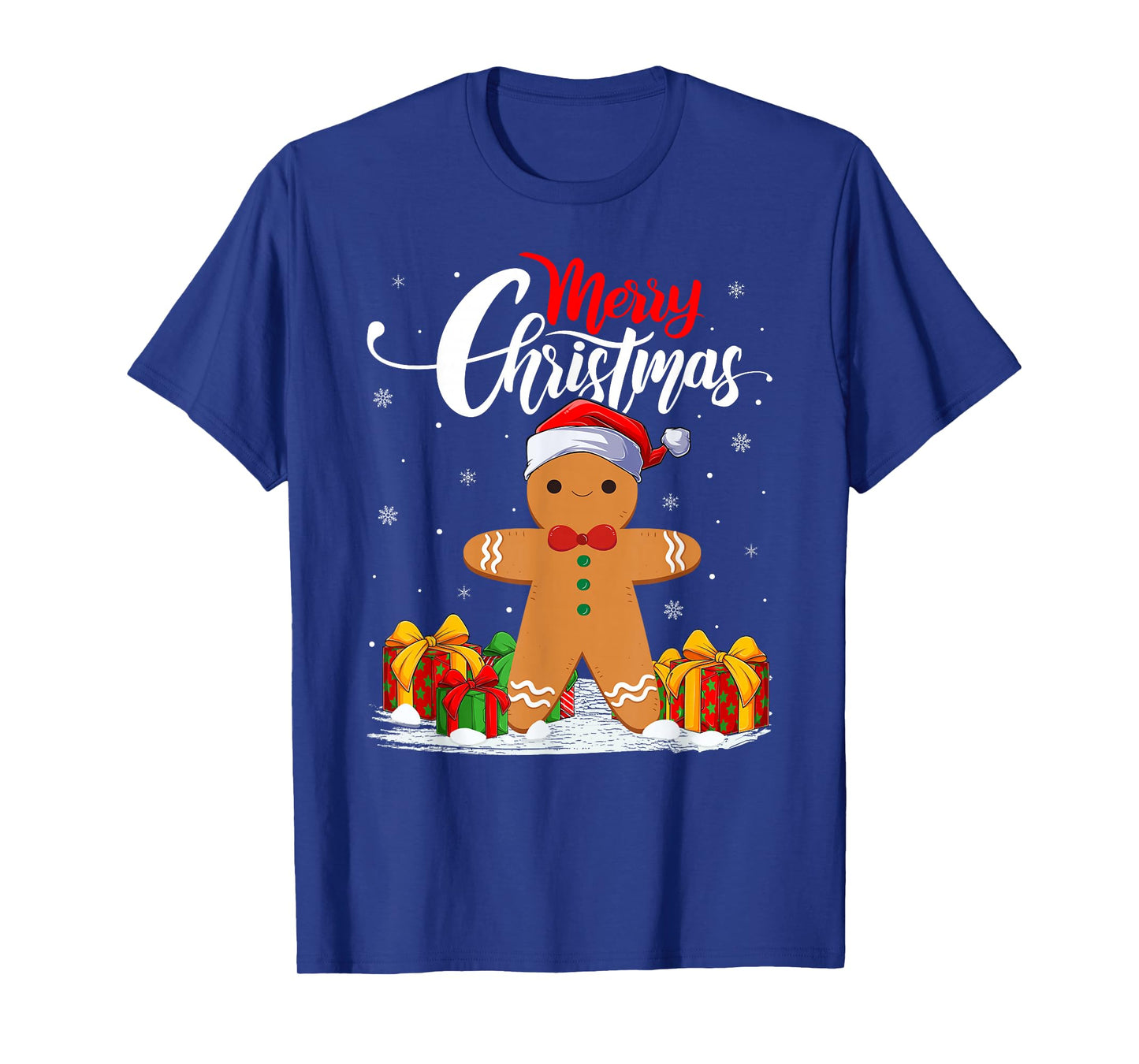 Merry Christmas Gingerbread Cookie Baking Team Xmas T-Shirt