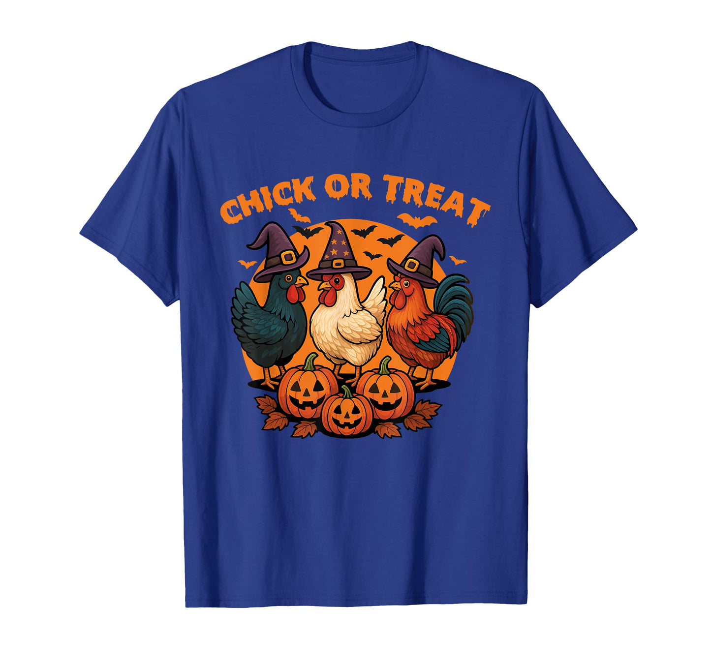 Chick Or Treat - Spooky Halloween Chicken Lover T-Shirt
