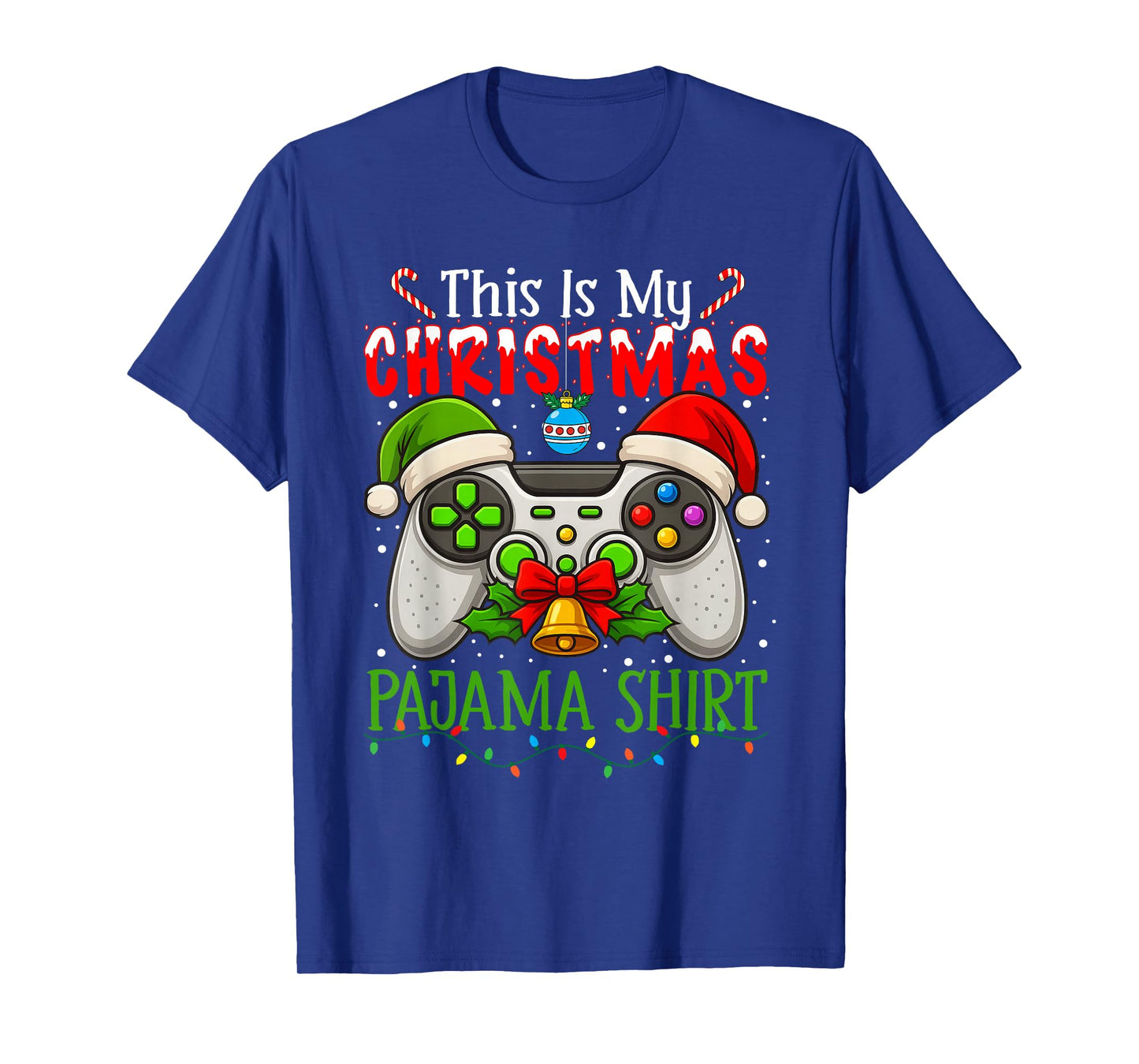 This is My Christmas Pajama Gamer Video Game Boys Men Kids T-Shirt
