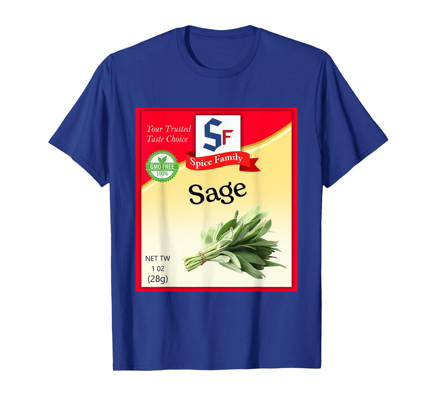 Sage Condiment Costume Holiday Spice Costumes T-Shirt