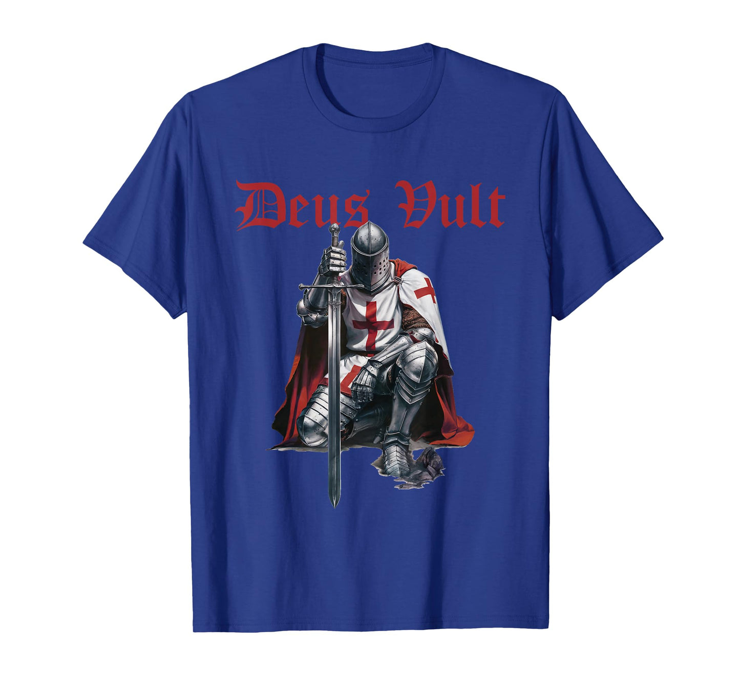 Deus Vult Knights Templar Crusades T-Shirt