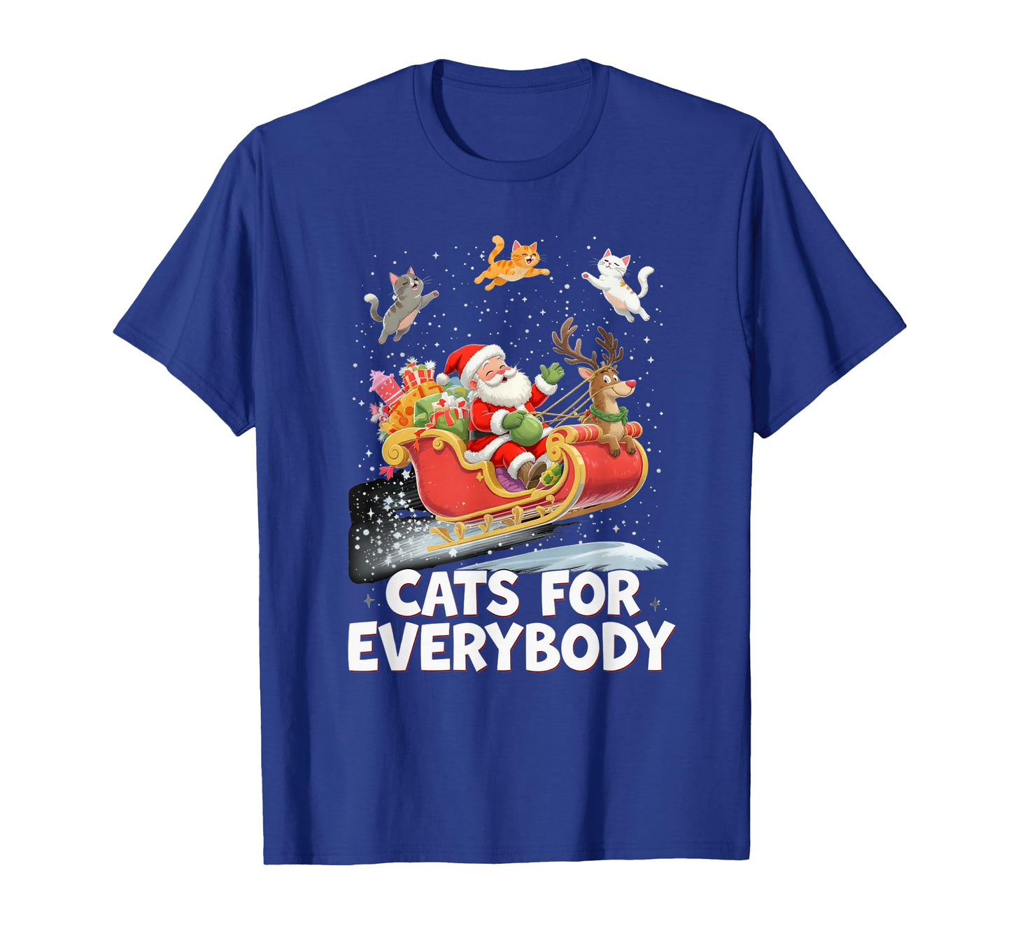 Santa’s Sleigh Ride Holiday Fun T-Shirt